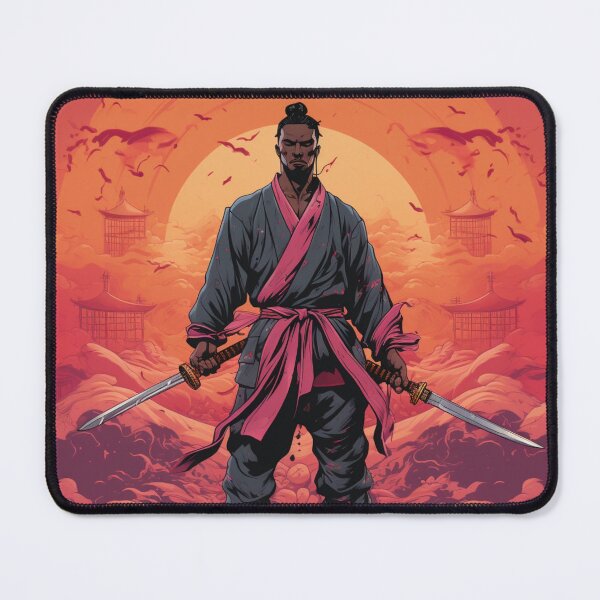 Item preview, Two Swords Samurai Sunset designed and sold by GrinGalore.