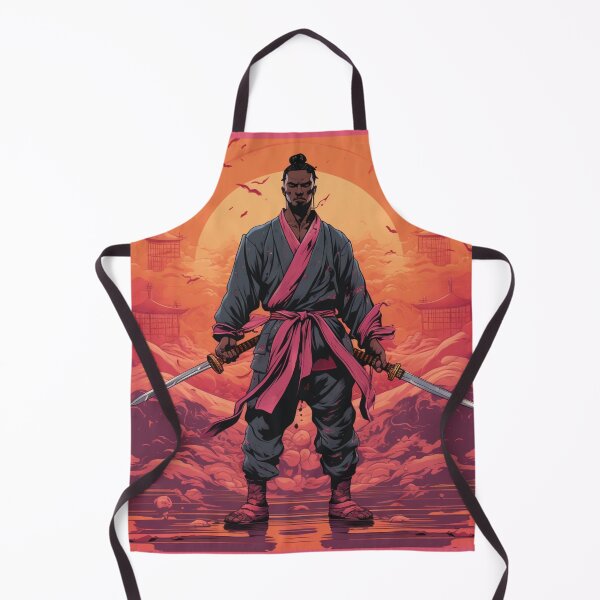 Item preview, Two Swords Samurai Sunset designed and sold by GrinGalore.