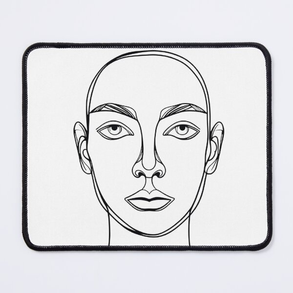 Item preview, Minimal Line Face Art designed and sold by 0606PM.