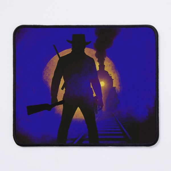 Item preview, Outlaw Train Standoff - Midnight Edition designed and sold by BearnieB.