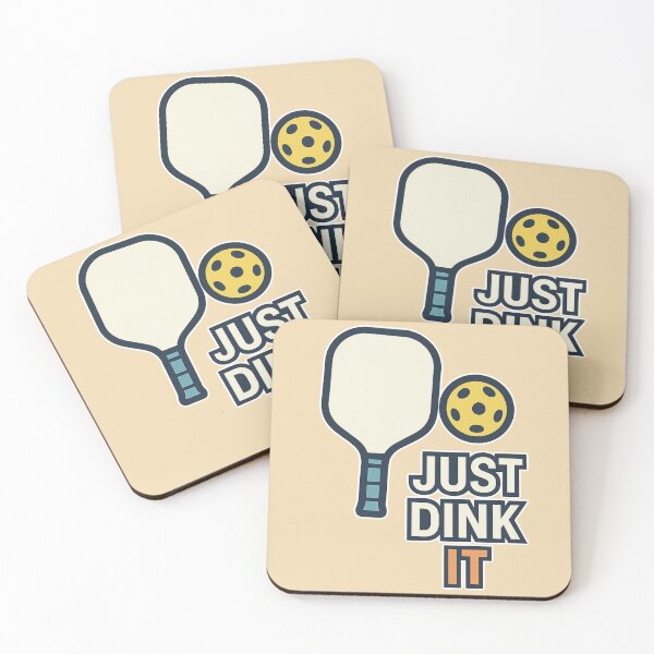 Item preview, Just Dink It Pickleball Paddle Design designed and sold by Graphics4X.