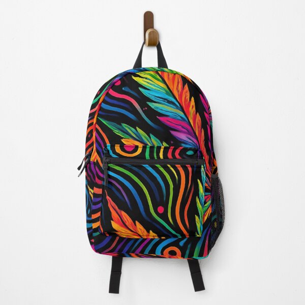 Item preview, Psychedelic Rainbow Leaf Art designed and sold by ParadisePosters.