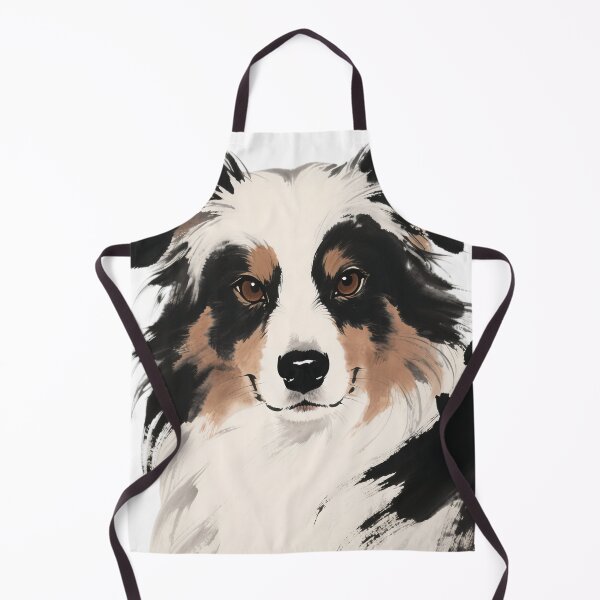 Item preview, Sheltie Ink Painting Close-up designed and sold by forget45studio.