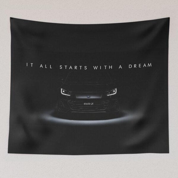 Item preview, Subaru BRZ Dream Big – Inspiring Car Artwork designed and sold by SuccessHunters.