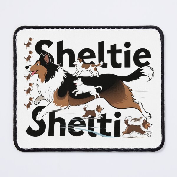 Item preview, Sheltie with Sheltie designed and sold by forget45studio.