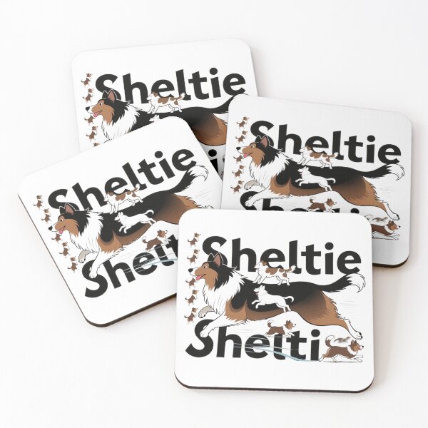 Item preview, Sheltie with Sheltie designed and sold by forget45studio.
