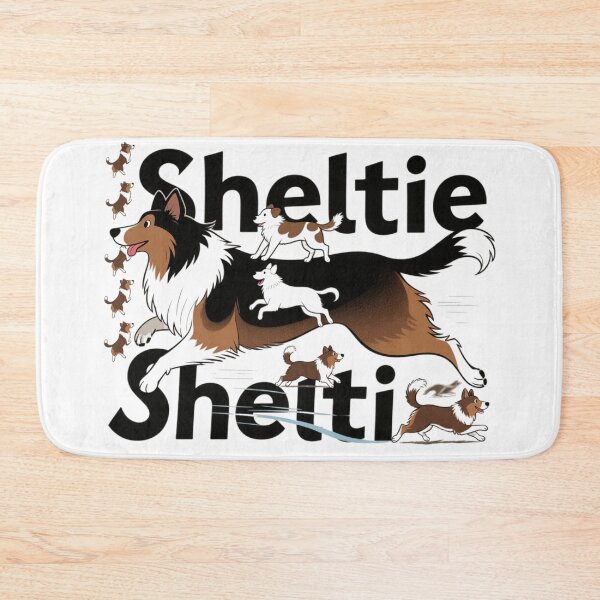 Item preview, Sheltie with Sheltie designed and sold by forget45studio.