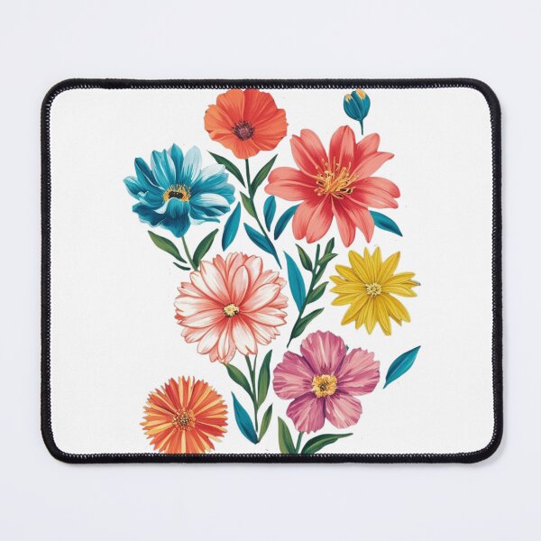 Item preview, Vibrant Floral Bouquet – Colorful Mix of Flowers in Bloom designed and sold by ArtBySylvia.