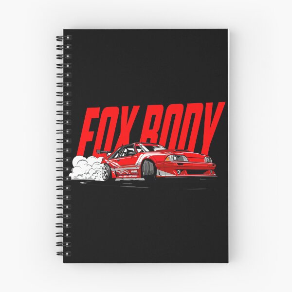 Item preview, Red Foxbody Mustang designed and sold by BronArtworks.