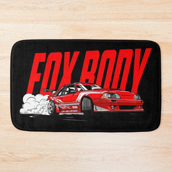 Item preview, Red Foxbody Mustang designed and sold by BronArtworks.