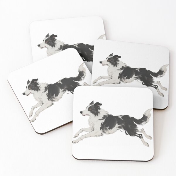 Item preview, Ink Drawing Art for Border Collie designed and sold by forget45studio.
