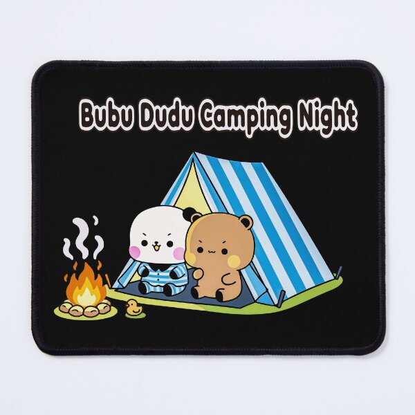 Item preview, BUBU DUDU CAMPING NIGHT : Adorable Engagement Art | Kawaii Wedding Decor designed and sold by FEBRICAST.