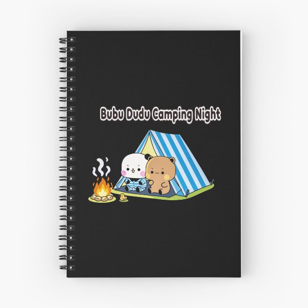 Item preview, BUBU DUDU CAMPING NIGHT : Adorable Engagement Art | Kawaii Wedding Decor designed and sold by FEBRICAST.