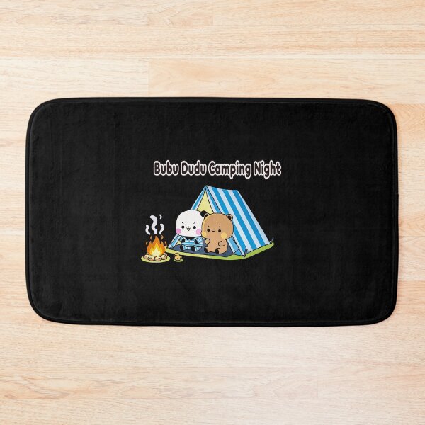 Item preview, BUBU DUDU CAMPING NIGHT : Adorable Engagement Art | Kawaii Wedding Decor designed and sold by FEBRICAST.