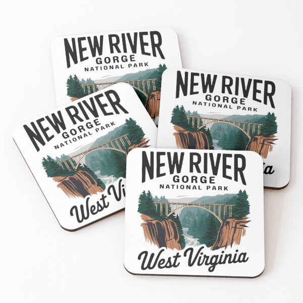 Item preview, Scenic View of New River Gorge National Park West Virginia designed and sold by Valentingpni.