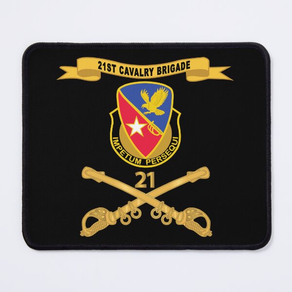 Item preview, Army  - 21st Cavalry Brigade - DUI w Br - Ribbon X 300 designed and sold by Military Insignia Products.