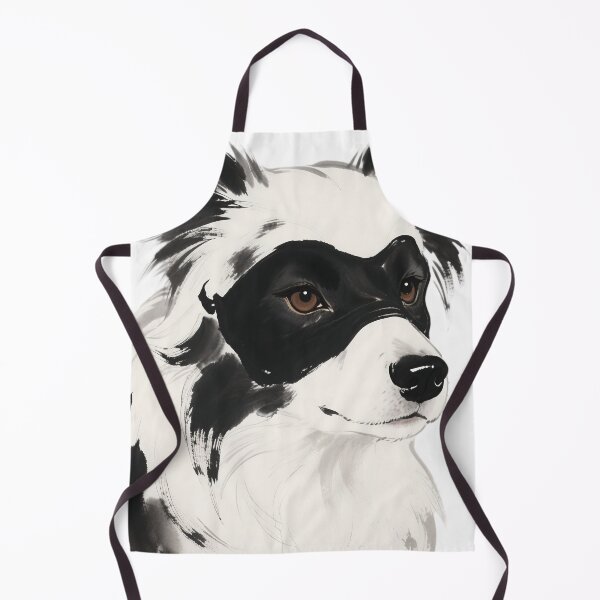 Item preview, Border Collie Ink Painting Close-up designed and sold by forget45studio.