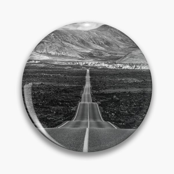 Item preview, Lanzarote Long Road in Black and White designed and sold by iCimages.net.