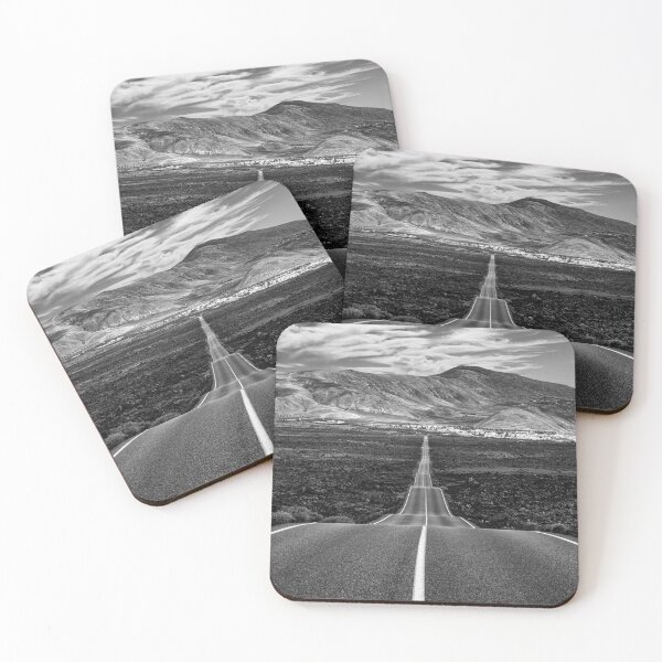 Item preview, Lanzarote Long Road in Black and White designed and sold by iCimages.net.