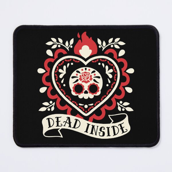 Item preview, Dead inside cute sagrado corazon designed and sold by NemiMakeit.