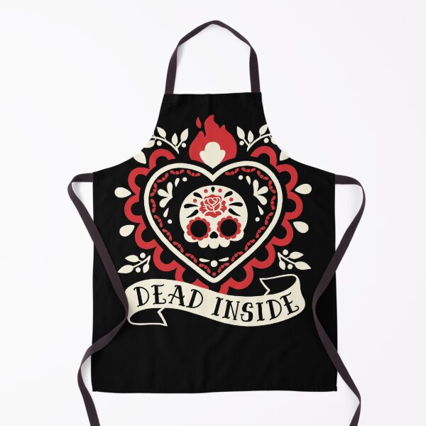 Item preview, Dead inside cute sagrado corazon designed and sold by NemiMakeit.