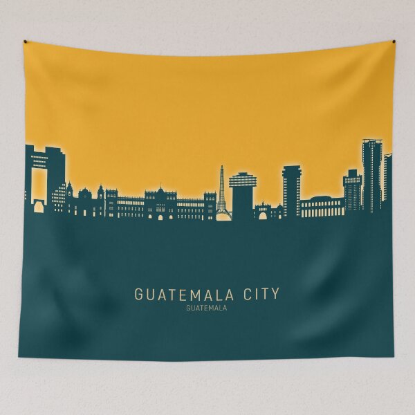 Aperçu de l'œuvre Horizon de la ville de Guatemala Guatemala créée et vendue par ArtPrints.