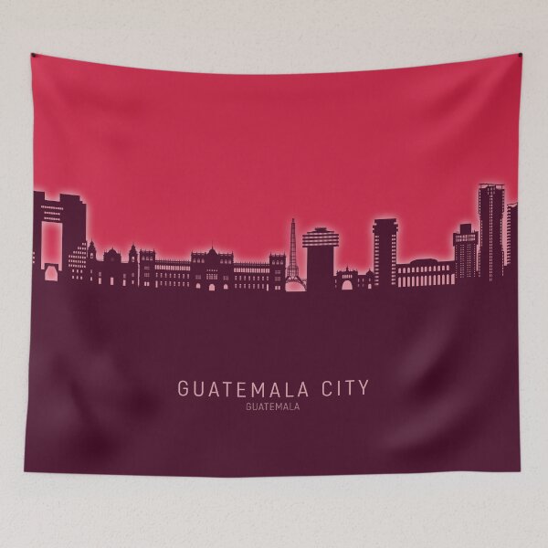Aperçu de l'œuvre Horizon de la ville de Guatemala Guatemala créée et vendue par ArtPrints.