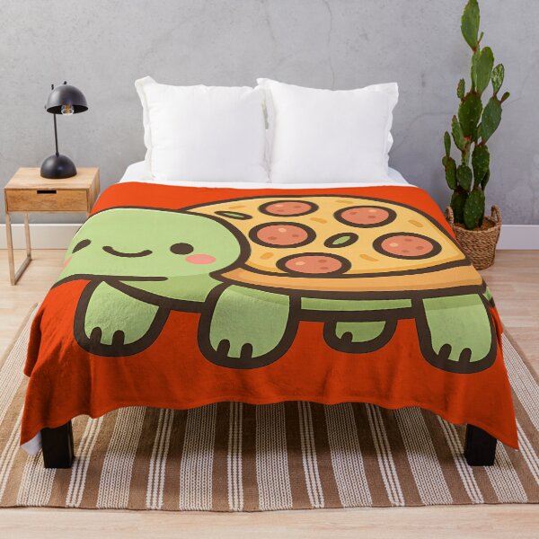 Item preview, Kawaii Pizza Turtle designed and sold by kyokugen.