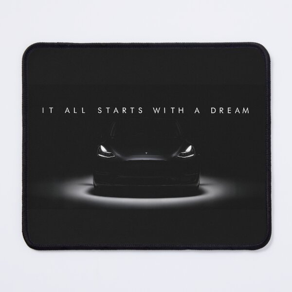 Item preview, Tesla Model Y Dream – Futuristic Minimalist Automotive Inspiration designed and sold by SuccessHunters.