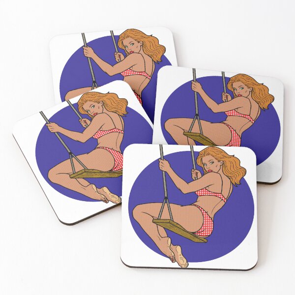 Item preview, Redhead Bikini Pinup designed and sold by SolefulStickers.
