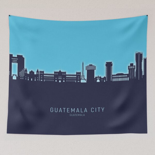 Artikelvorschau, Skyline von Guatemala-Stadt Guatemala entworfen und verkauft von ArtPrints.