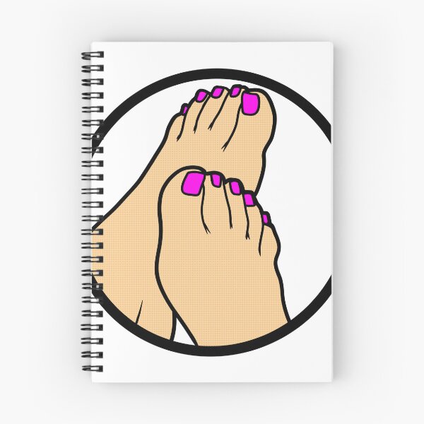 Item preview, Pink Toes Badge designed and sold by SolefulStickers.