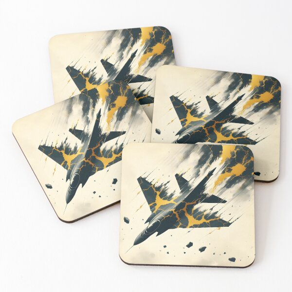 Item preview, Charcoal Jet Flying, Ai Generated Art  designed and sold by ACC .
