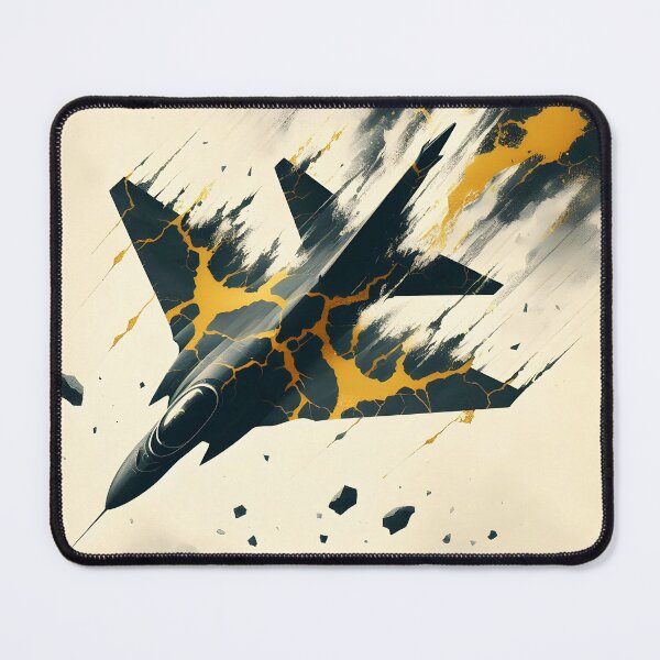 Item preview, Charcoal Jet Flying, Ai Generated Art designed and sold by ACC .