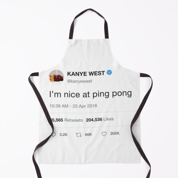 Item preview, Kanye Tweet I'm nice at ping pong designed and sold by tom-od.