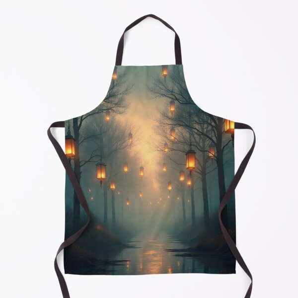 Item preview, Enchanted Lantern Pathway designed and sold by oanaunciuleanu.