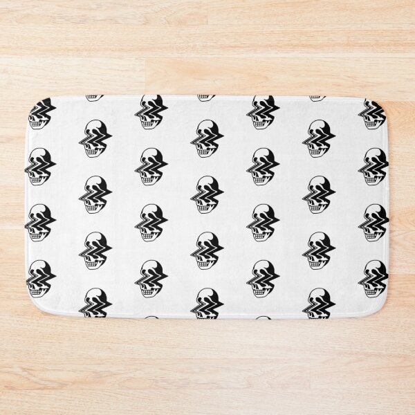 Item preview, Skull with Zigzag Pattern – Bold Artistic Design designed and sold by darkskinbender.