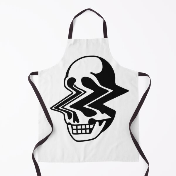 Item preview, Skull with Zigzag Pattern – Bold Artistic Design designed and sold by darkskinbender.