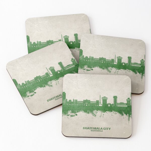 Item preview, Guatemala City Skyline Guatemala designed and sold by ArtPrints.