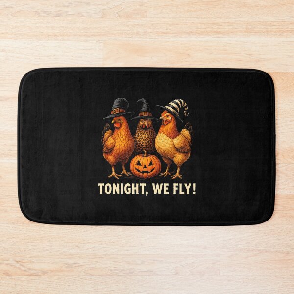 Item preview, Funny Witch Chickens Tonight We Fly Halloween designed and sold by chung2525.