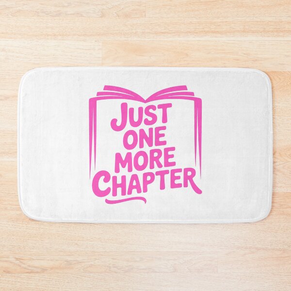 Item preview, Just One More Chapter! Pink Reader designed and sold by PMCreative.