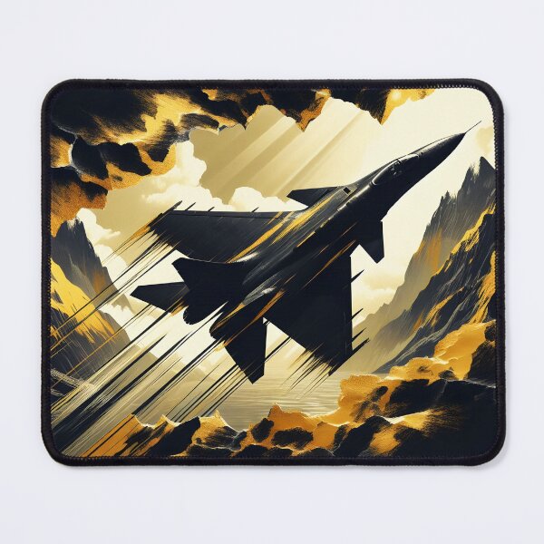 Item preview, Charcoal Jet Flying, Ai Generated Art designed and sold by ACC .