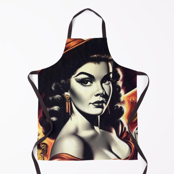 Item preview, Cute Retro Witch designed and sold by PulpVintage.