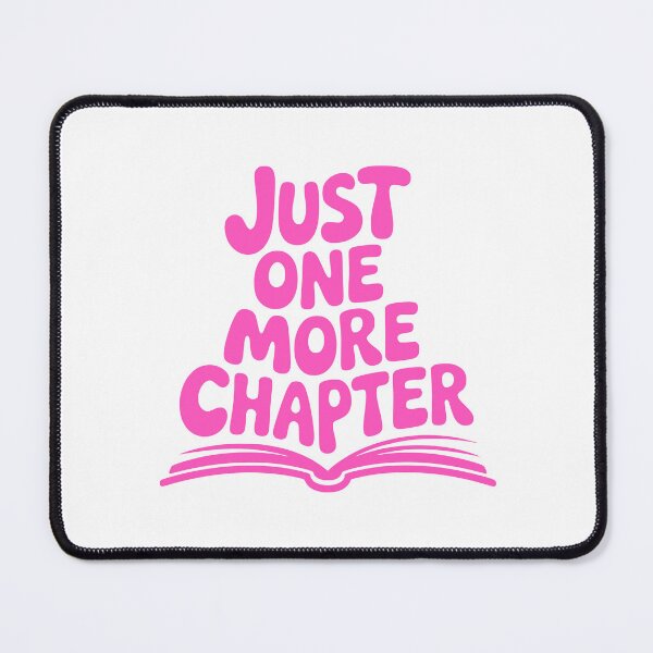 Item preview, Just One More Chapter! Pink Reading designed and sold by PMCreative.