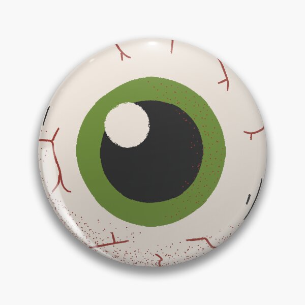 Item preview, Creepy Zombie Eye – Horror Illustration designed and sold by ArtBySylvia.