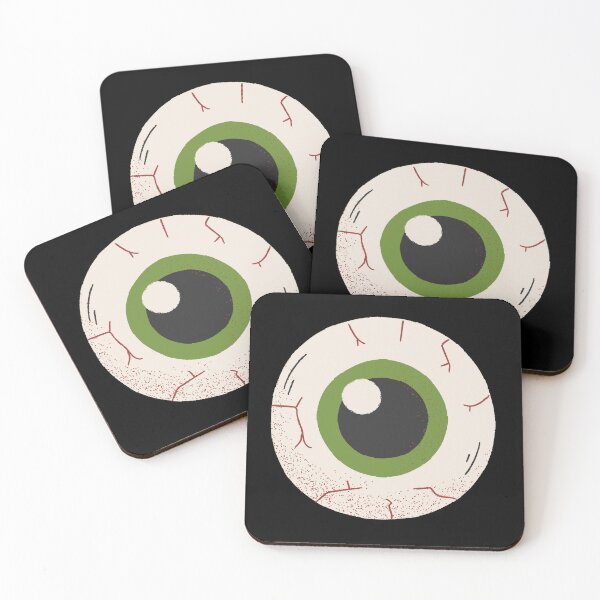 Item preview, Creepy Zombie Eye – Horror Illustration designed and sold by ArtBySylvia.