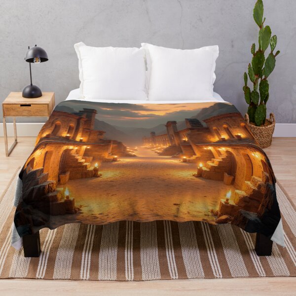 Item preview, Twilight Passage Through the Ancient Stone Village designed and sold by oanaunciuleanu.