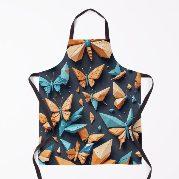 Item preview, Geometric Origami Butterfly Seamless Pattern designed and sold by TenraDesign.