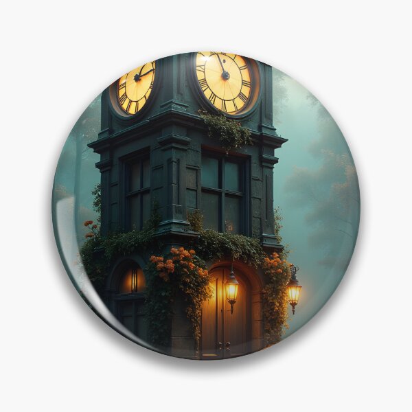Item preview, Enchanted Twilight Clocktower designed and sold by oanaunciuleanu.