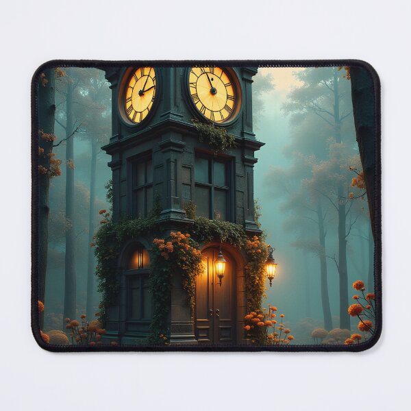Item preview, Enchanted Twilight Clocktower designed and sold by oanaunciuleanu.